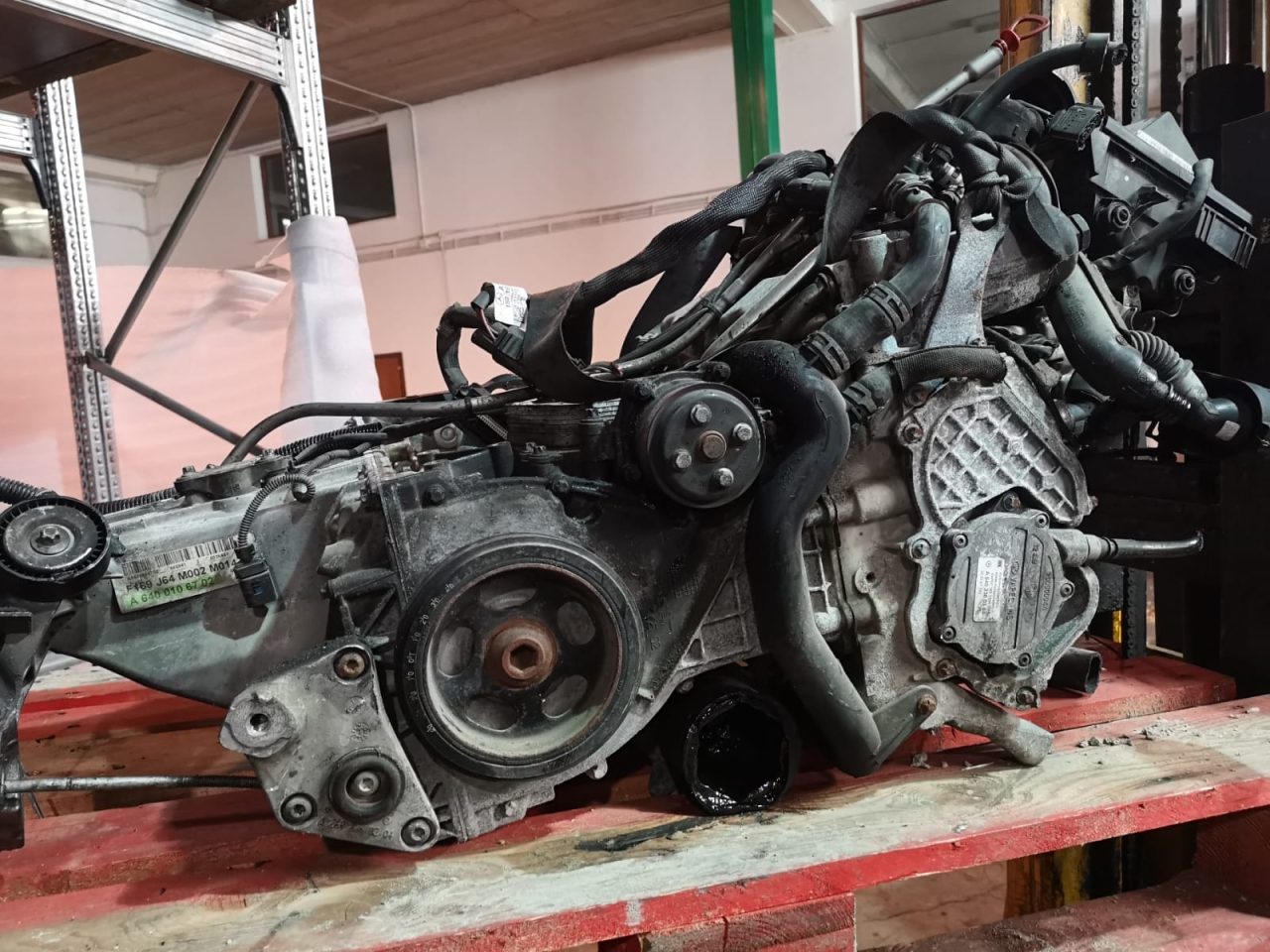 MOTORE MERCEDES CLASSE A- B 640941 DAL 2004 AL 2011 - immagine 6