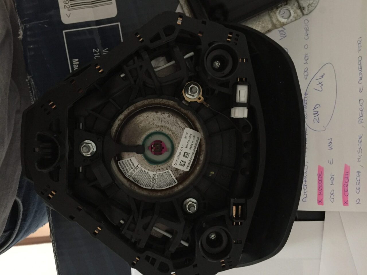 KIT AIRBAG NEW LANCIA YPSILON DAL 2011 AD OGGI - immagine 5