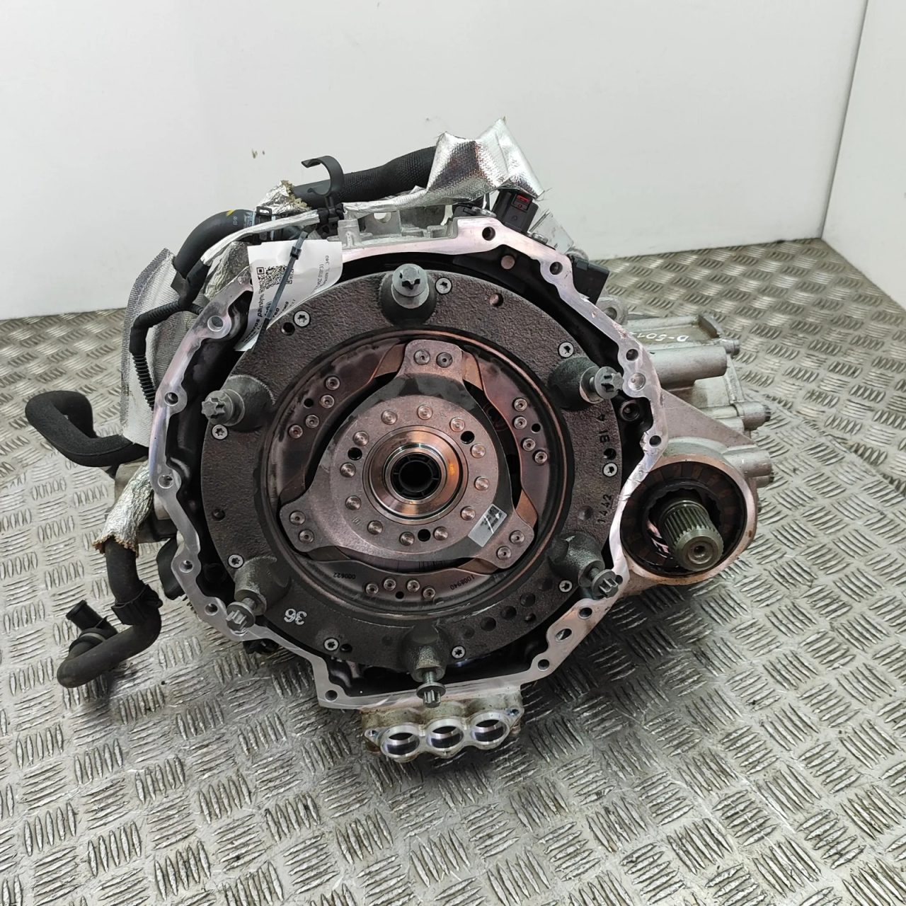 MOTORE ELETTRICO MONTATO SU PORSCHE CAYENNE MOTORE DCB HYBRID COUPE 2017 -> MODELLO: 8HP65AXPH - immagine 5