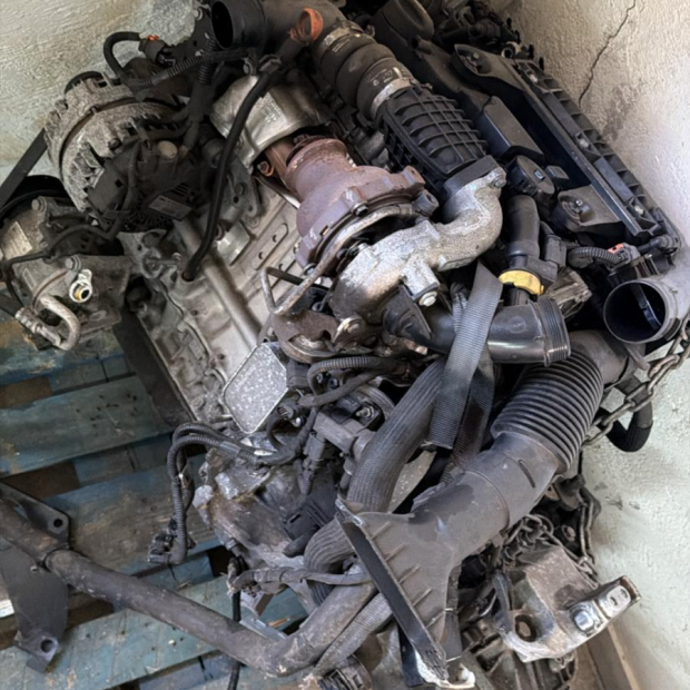 MOTORE BH01 1600CC DIESEL 88 KW USATO COMPLETO CON TURBO E INIETTORI PER CITROEN PEUGEOT OPEL GARANTITO