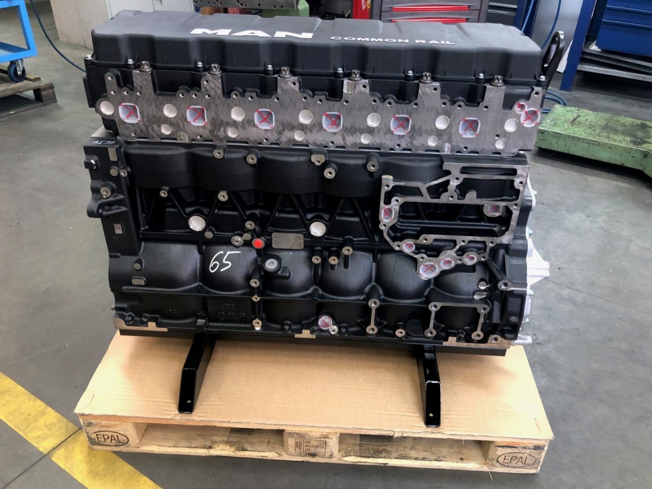MOTORE NUOVO ORIGINALE MAN D2676LF78 12.419CC TURBO DIESEL 510 CV TGX EURO 6 - immagine 3