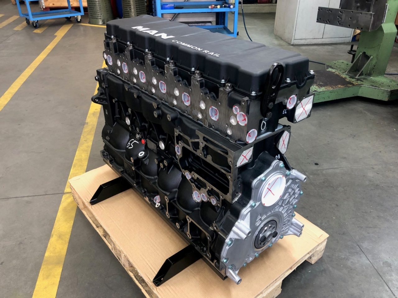 MOTORE NUOVO ORIGINALE MAN D2676LF78 12.419CC TURBO DIESEL 510 CV TGX EURO 6