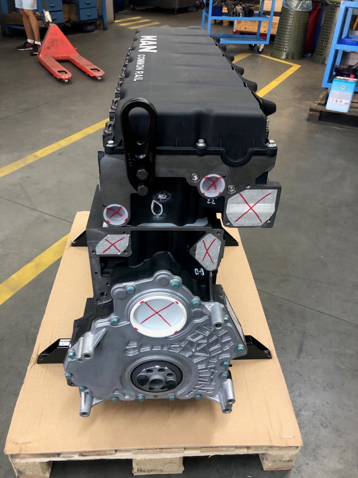 MOTORE NUOVO ORIGINALE MAN D2676LF78 12.419CC TURBO DIESEL 510 CV TGX EURO 6 - immagine 2
