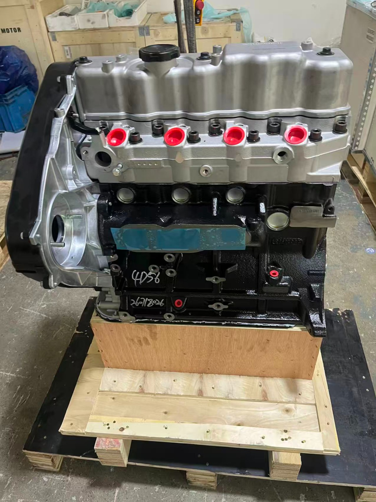 MOTORE NUOVO 4D56 2500CC TURBO DIESEL 66KW 73KW 85KW MITSUBISHI GARANTITO
