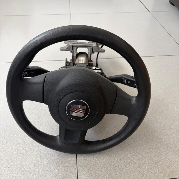 PIANTONE STERZO COMPLETO VOLANTE DEVIOLUCI CENTRALINA GRUPPO VAG SEAT VW USATO