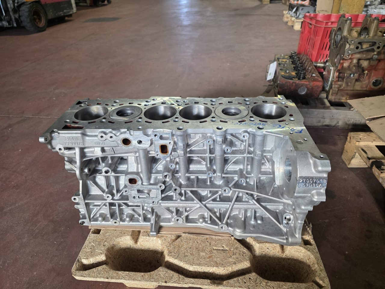 MOTORE REVISIONATO N57D30A 3000CC TDI MONOTURBO 150KW 180KW 190KW BMW GARANTITO - immagine 3