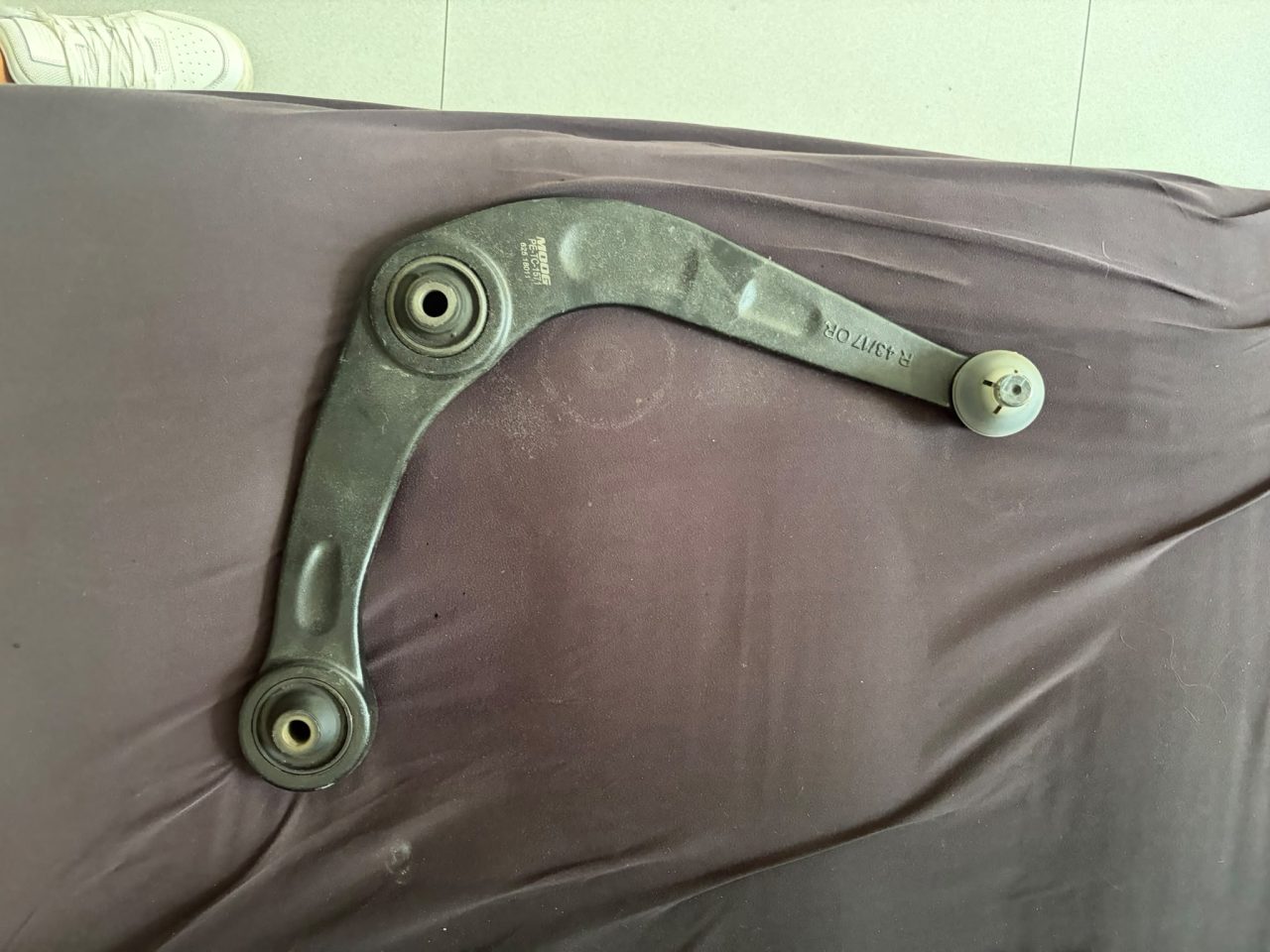 BRACCIO OSCILLANTE SOSPENSIONE ANTERIORE DESTRA MOOG PEUGEOT 206 PE-TC-1571 - immagine 3